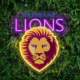 Brisbane Lions Neon Sign