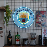 Manchester City Leuchtreklame