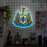 Leuchtreklame von Newcastle United