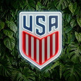 USA World Cup Neon Sign