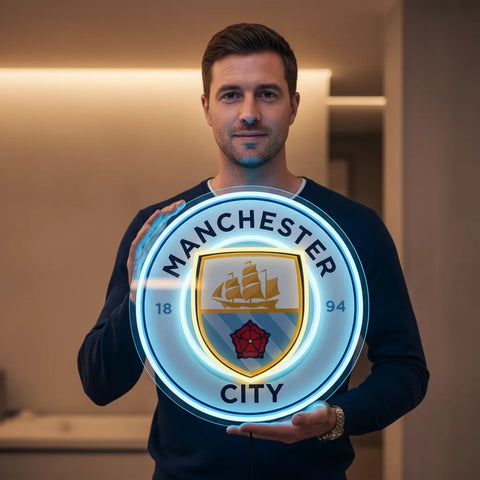 Manchester City Neon Sign