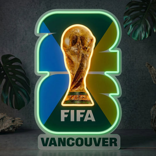 Vancouver FIFA World Cup Stadt Leuchtreklame