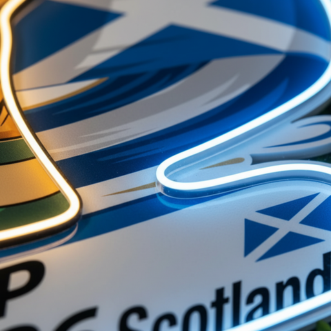 Scotland National Teams Neon Sign