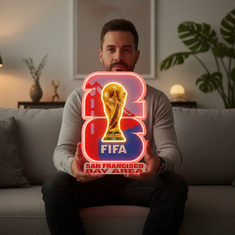 San Francisco Bay 2026 FIFA World Cup Neon Sign