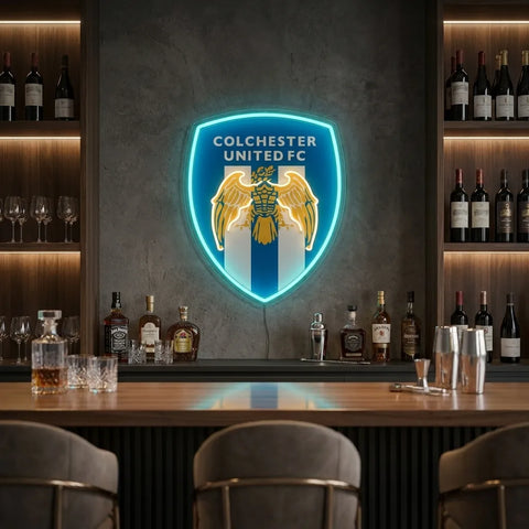 Colchester United Neon Sign