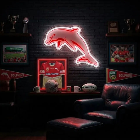 Dolphins Neon Sign