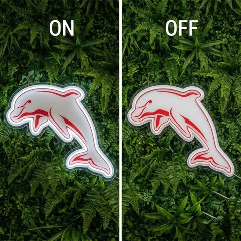 Dolphins Neon Sign