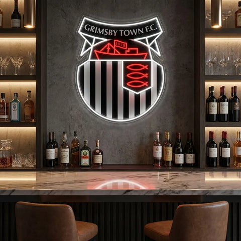 Grimsby Town Neon Sign
