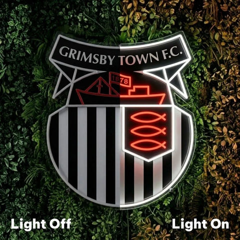 Grimsby Town Neon Sign