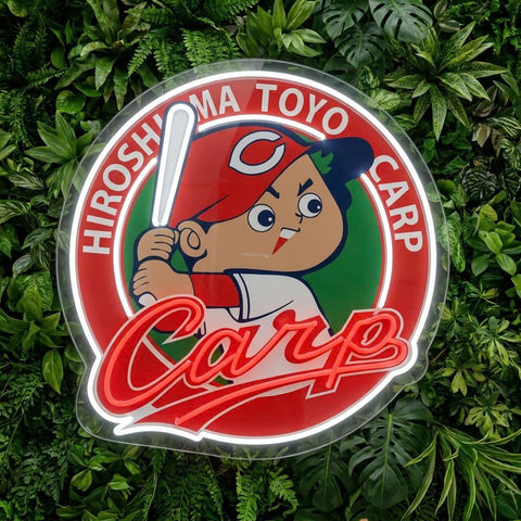 Hiroshima Toyo Carp Neon Sign