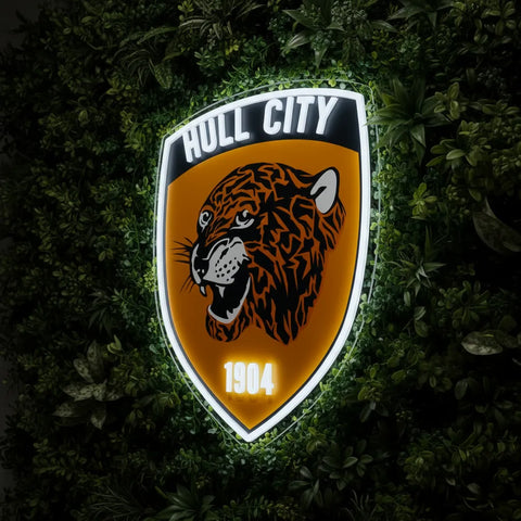 Hull City Neon Sign