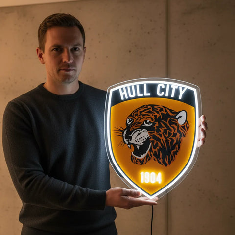 Hull City Neon Sign