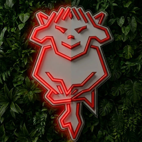 Lincoln City Crest Neon Sign