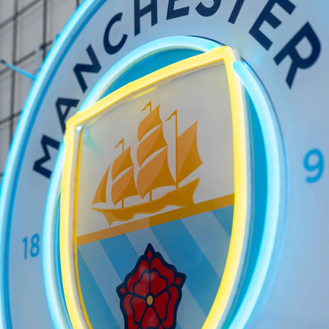 Manchester City Leuchtreklame
