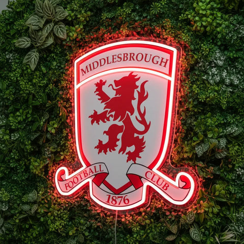 Middlesbrough Neon Sign 2