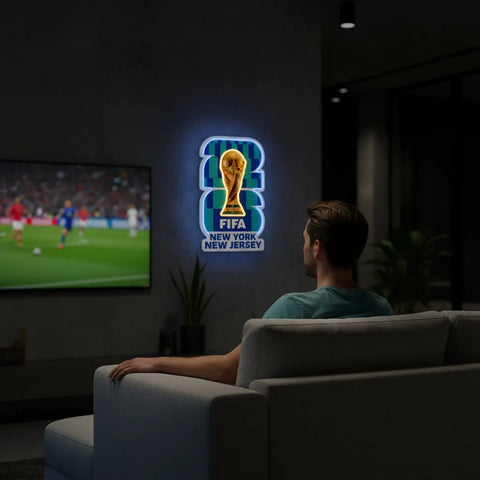 NY New Jersey 2026 FIFA World Cup Neon Sign