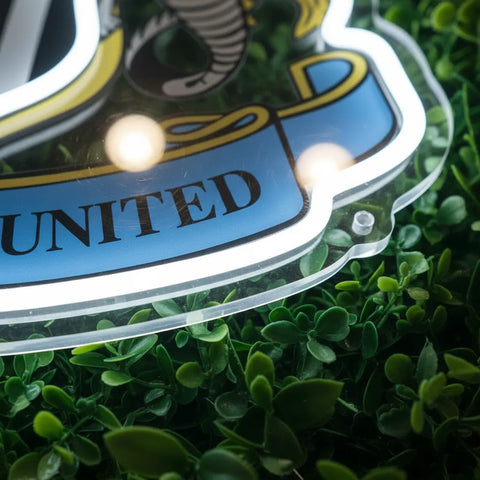 Newcastle United Neon Sign