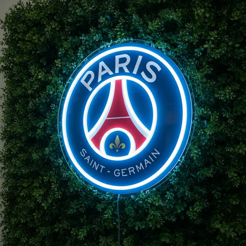 Paris Saint-Germain Neon Sign