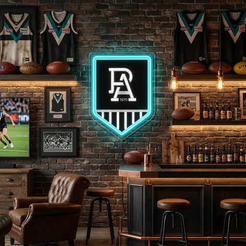 Port Adelaide Power Neon Sign