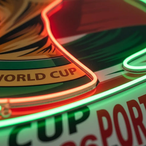 Portugal National Team Neon Sign