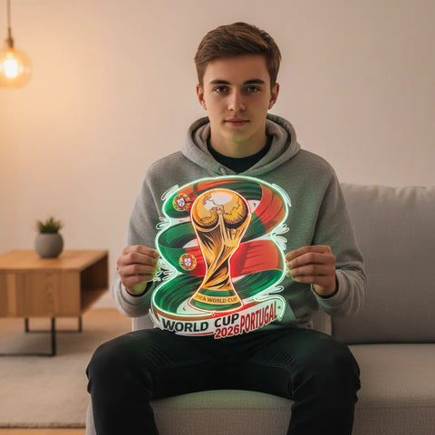 Portugal National Team Neon Sign