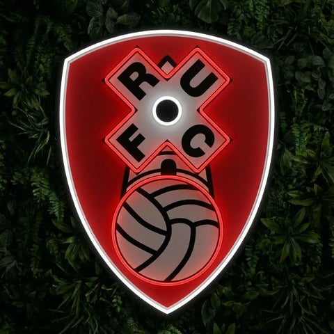 Rotherham United Crest Neon Sign