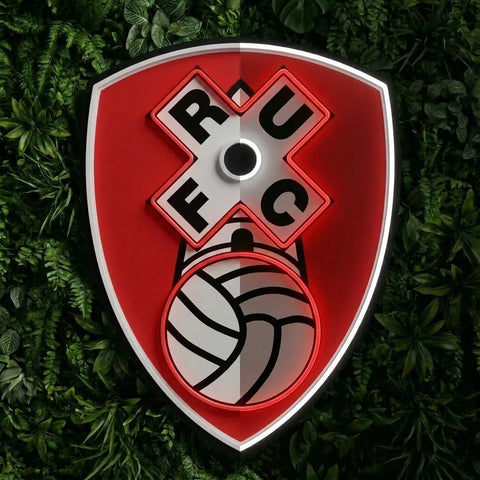 Rotherham United Crest Neon Sign