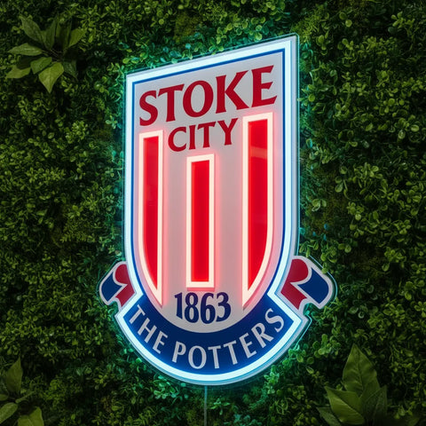 Stoke City Neon Sign