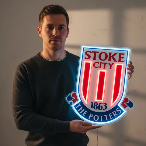 Stoke City Neon Sign