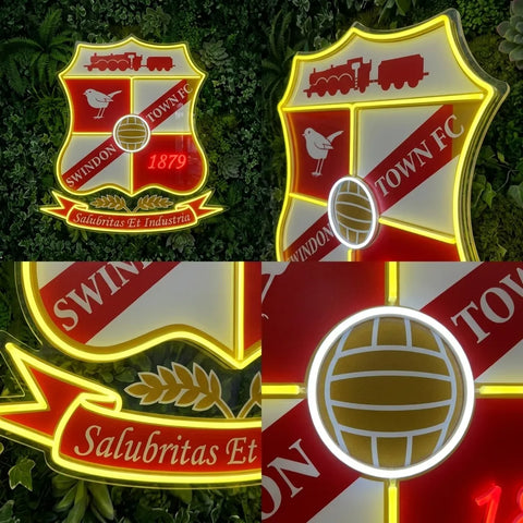 Swindon Town Neon Sign