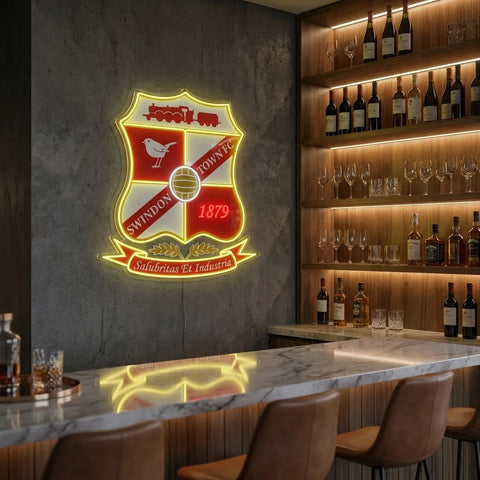 Swindon Town Neon Sign