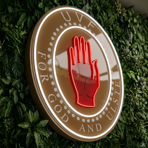 Ulster Volunteer Force Neon Sign