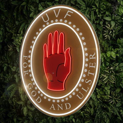 Ulster Volunteer Force Neon Sign