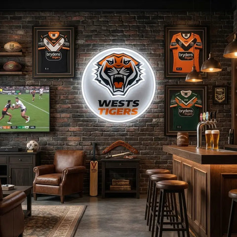 Wests Tigers Neon Sign