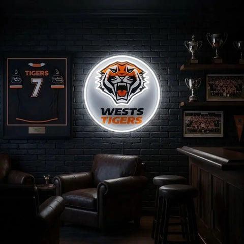Wests Tigers Neon Sign