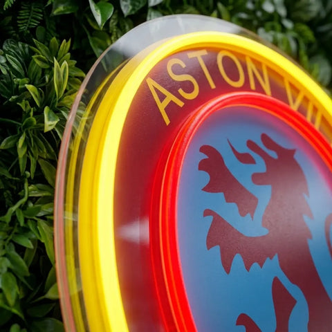 Aston Villa 1990 Neon Sign