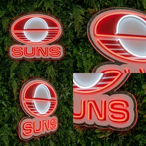 Gold Coast Suns Neon Sign