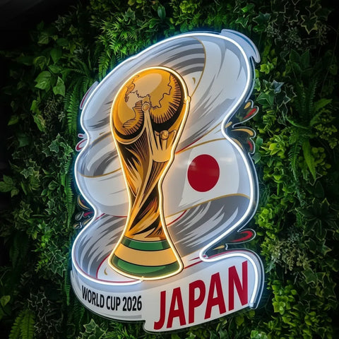 Japan National Team Neon Sign