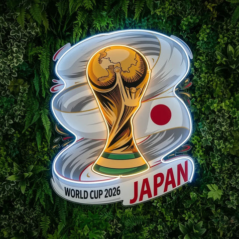 Japan National Team Neon Sign