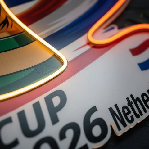 Netherlands National Team Neon Sign