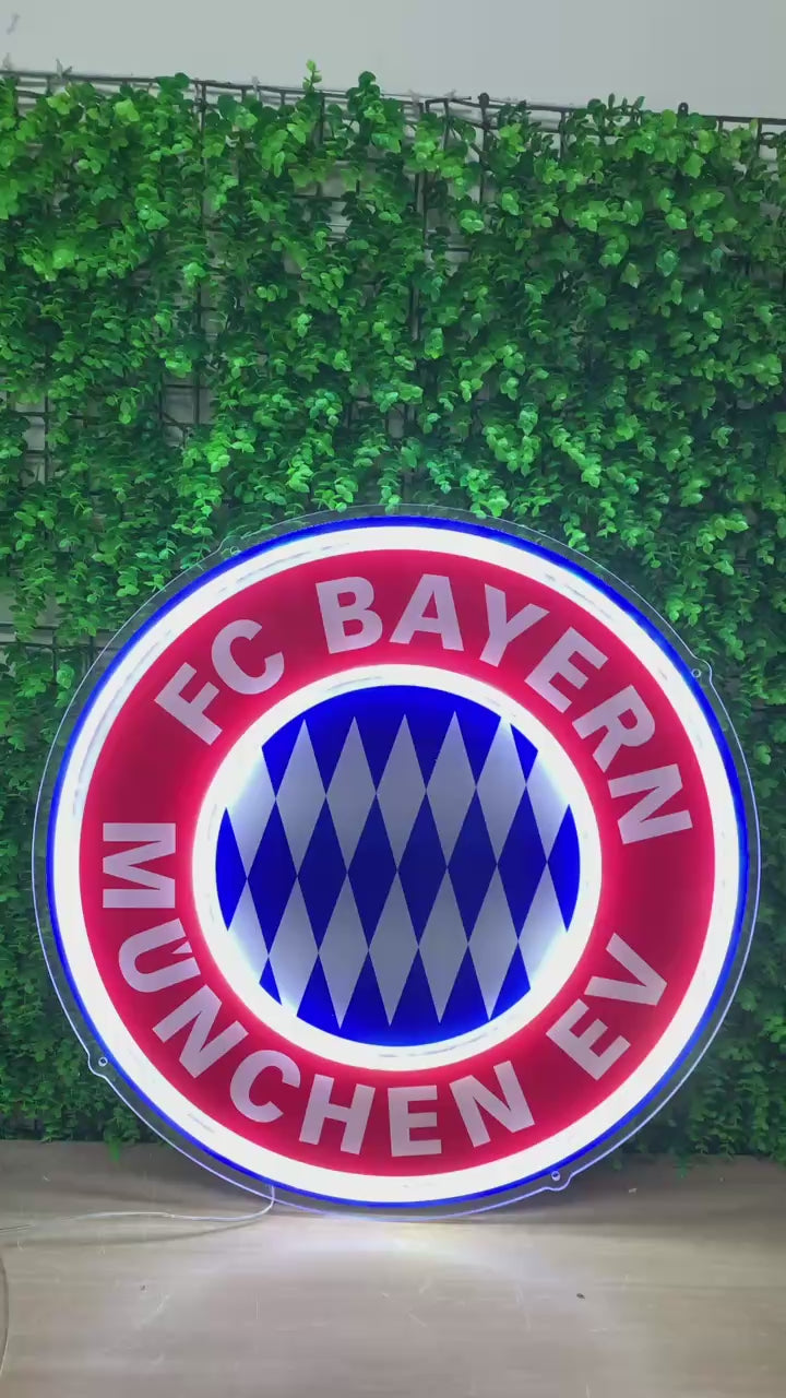 Bayern München Neonlicht