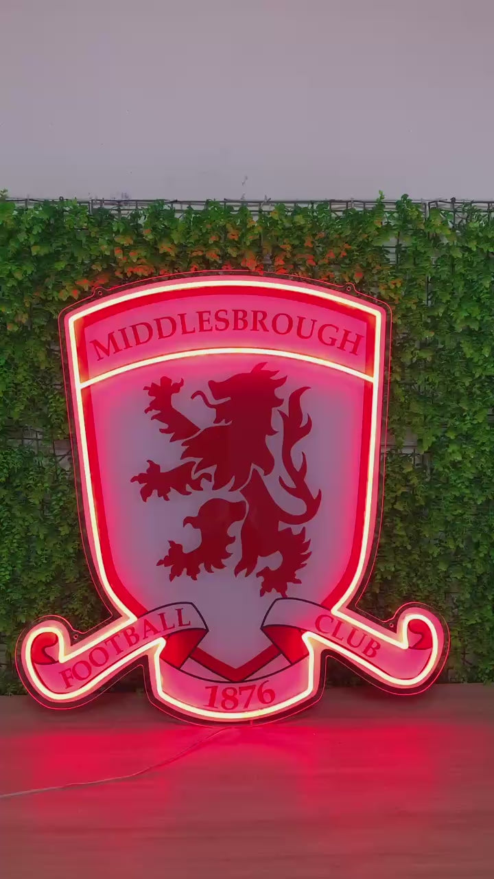 Middlesbrough Leuchtreklame 2