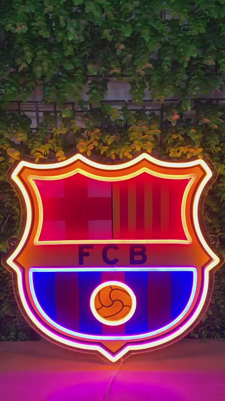 Barcelona Leuchtreklame