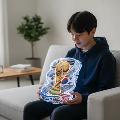 South Korea National Team Neon Sign