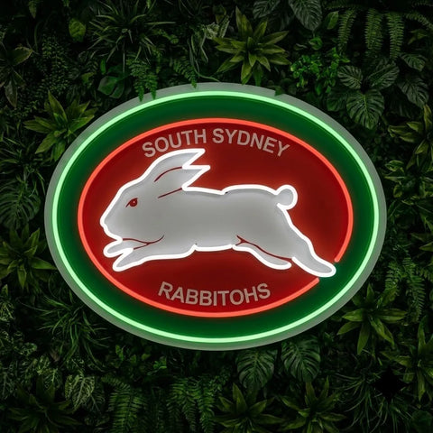 South Sydney Rabbitohs Neon Sign
