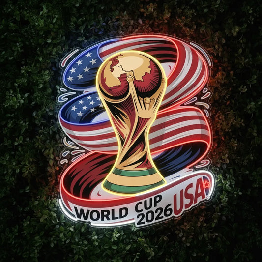 USA-Nationalteam-Neonschild