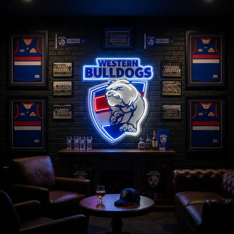 Western Bulldogs Neon Sign
