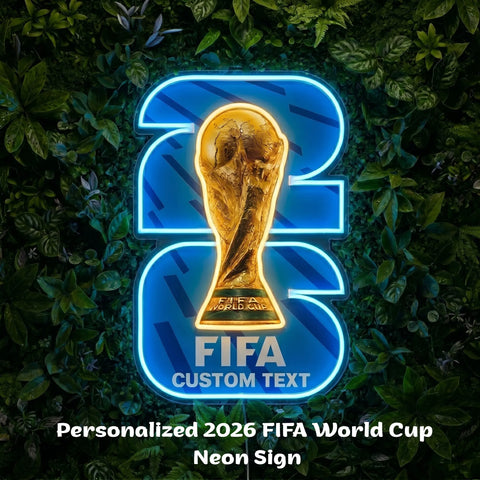 World Cup Neon Sign - HOUSTON