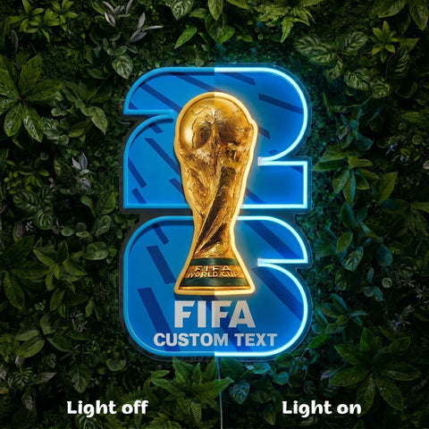 World Cup Neon Sign - HOUSTON