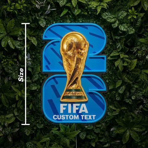 World Cup Neon Sign - HOUSTON